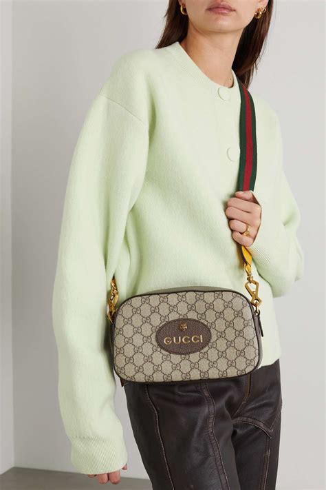 borsa gucci uomo gg supreme classic|GUCCI Neo Vintage GG Supreme textured leather.